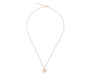 Orphelia 'Anni' Damen-Kette mit Anhänger aus 925er Sterlingsilber - Silber/Roségold zh-7368 RG Einheitsgröße