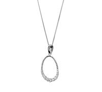 Orphelia 'Aria' Damen Halskette aus 925er Sterlingsilber mit Anhänger - Silber ZH-7494 Einheitsgröße