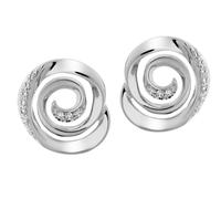 Orphelia 'Cora' Ohrstecker für Damen aus 925er Sterlingsilber - Silber ZO-7087 Einheitsgröße