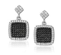 Orphelia Damen 925 Sterling Silber Ohrhänger - Silber ZO-5231 Einheitsgröße