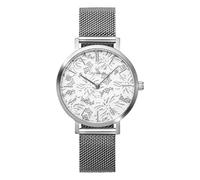 ORPHELIA Damen Analog Quarz Uhr mit Edelstahl Armband OR12803, Silber