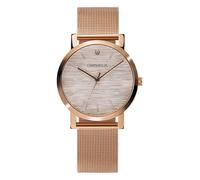 Orphelia Damen Analog Uhr Portobella mit Edelstahl Armband roségold