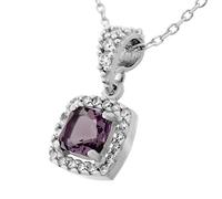 Orphelia 'Faustine' Damenkette mit Anhänger aus 925er Sterlingsilber - Silber ZH-7199/LA Einheitsgröße