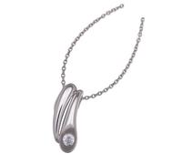 Orphelia Damen Kette aus 925 Sterling Silber mit Anhänger - Silber ZH-4545 Einheitsgröße