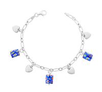 Orphelia Damen-Armband 925 Sterling Silber Charms 18 cm ZA-1762