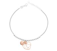 Orphelia Damen-Armband aus 925er Sterlingsilber - Silber/Rosé ZA-7109 Einheitsgröße