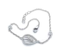 Orphelia Damen-Armband aus 925er Sterlingsilber - Silber ZA-1000 Einheitsgröße