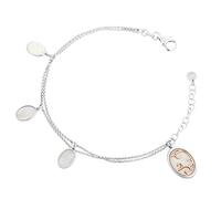 Orphelia Damen-Armband Silber vergoldet rhodiniert 19 cm-ZA-7165
