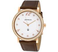 Orphelia Damen-Armbanduhr Lady Provence Analog Quarz Leder