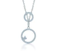 Orphelia Halskette für Damen, Sterling-Silber 925, Silber ZK-7261 Einheitsgröße