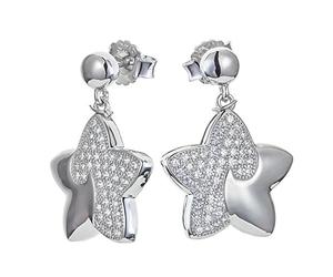 Orphelia Damen-Hängeohrringe 925 Sterling Silber zirkonia ZO-7331