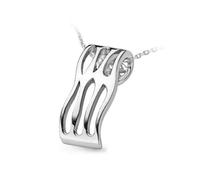 Orphelia Damen Halskette 925 Sterling Silber 45 cm Silber ZH-4724