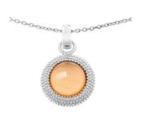 Orphelia Damen Halskette 925 Sterling Silber Glaskristall cm pink ZH-6041/1