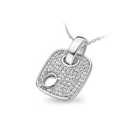 Orphelia Damen Halskette 925 Sterling Silber Zirkonia 45 cm Silber ZH-4733