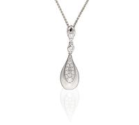 Orphelia Damen Halskette 925 Sterling Silber Zirkonia 45 cm Silber ZH-4742