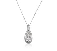 Orphelia Damen Halskette 925 Sterling Silber Zirkonia 45 cm Silber ZH-4771