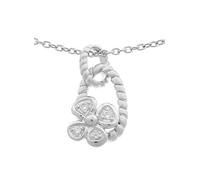 Orphelia Damen Halskette 925 Sterling Silber Zirkonia weiß ZH-6020