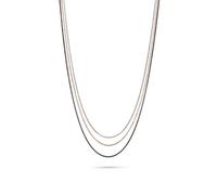 Orphelia Damen-Halskette Fantasie 925 Silber teilvergoldet 45 cm - ZK-7203