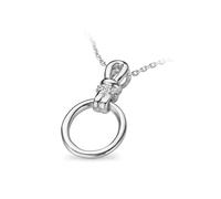 Orphelia Damen-Kette aus 925er Sterlingsilber mit Anhänger - Silber ZH-4746 Einheitsgröße
