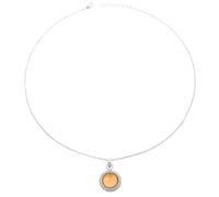 Orphelia Damen-Kette aus 925er Sterlingsilber mit Anhänger - Silber ZH-6041/1 Einheitsgröße
