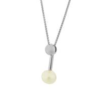 Orphelia Damen-Kette_mit_Anhänger 925_Sterling_Silber Perle zh-7373