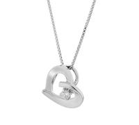 Orphelia Damen-Kette_mit_Anhänger 925_Sterling_Silber zirkonia zh-7370