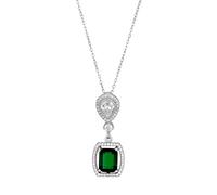 Orphelia Damen-Kette_mit_Anhänger 925_Sterling_Silber zirkonia ZH-7426/EM