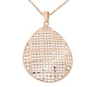 Orphelia Damen-Kette mit Anhänger Fantasie teilvergoldet 45 cm-ZK-7191/RG