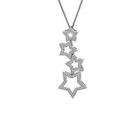 Orphelia Damen-Ketten mit Anhänger 925 Sterling Silber zirkonia ZH-7338