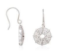 Orphelia Damen-Ohrhänger 925 Sterling Silber rhodiniert Zirkonia weiß ZO-5169