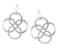 Orphelia Damen-Ohrhänger aus 925er Sterlingsilber - Silber ZO-6085 Einheitsgröße