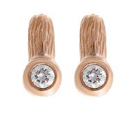 Orphelia Ohrstecker für Damen, 925 Sterlingsilber, Rosé, ZO-6025/1 Einheitsgröße