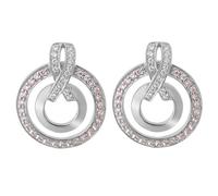 Orphelia Damen-Ohrstecker 925 Silber rhodiniert Zirkonia weiß Rundschliff - ZO-7095