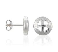 Orphelia Damen-Ohrstecker 925 Sterling Silber rhodiniert Zirkonia weiß ZO-5234