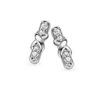 Orphelia Damen-Ohrstecker 925 Sterling Silber Zirkonia weiß ZO-5128