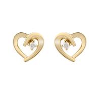 Orphelia Damen-Ohrstecker 925_Sterling_Silber zirkonia zo-7370 G