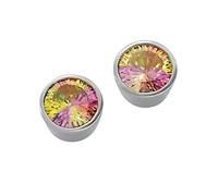 Orphelia Damen-Ohrstecker Rainbow Collection 925 Sterlingsilber Multicolor Zirkonia CC-41