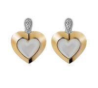 Orphelia 'Debby' Ohrstecker für Damen, 925 Sterlingsilber, Silber/Gold ZO-7289/G Einheitsgröße