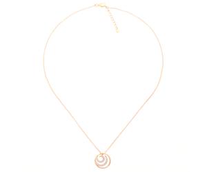 Orphelia 'Elaine' Damen-Kette mit Anhänger aus 925er Sterlingsilber, Rosé, ZH-7084/1 Einheitsgröße