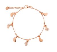 Orphelia 'Elisa' Damen-Armband aus 925er Sterlingsilber - Rosé ZA-7381 Einheitsgröße