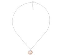 Orphelia 'Elvina' Damen-Kette mit Anhänger aus 925er Sterlingsilber, Silber/Rosé, ZH-7085/1 Einheitsgröße