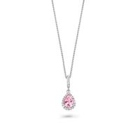 Orphelia 'Enora' Damenkette aus 925 Sterling Silber mit Anhänger - Silber ZH-7226/PI Einheitsgröße