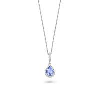 Orphelia 'Enora' Damenkette mit Anhänger aus 925er Sterlingsilber - Silber ZH-7226/BT Einheitsgröße