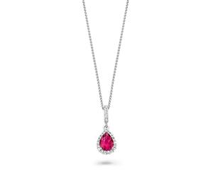 Orphelia 'Enora' Damenkette mit Anhänger aus 925er Sterlingsilber - Silber ZH-7226/RU Einheitsgröße