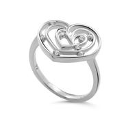 Orphelia 'Euphoria' Damen-Ring aus 925er Sterlingsilber - Silber ZR-7522 K