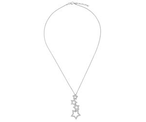 Orphelia 'Evelinia' Damenkette mit Anhänger aus 925er Sterlingsilber - Silber ZH-7338 Einheitsgröße