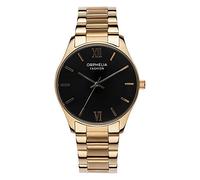 Orphelia Fashion Herren Analog Uhr Oxford mit Edelstahl Armband OF764901, Gold