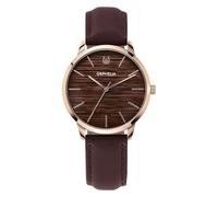 Orphelia Herren Analog Uhr Winston mit Leder Armband, OR61907, Braun