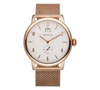 Orphelia Herren-Armbanduhr Vintage Analog Quarz Edelstahl