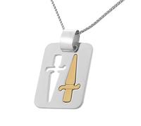 Orphelia Jewelry Damen-Anhänger mit Kette 925 Sterling Silber Gr. 42-45 cm ZH-4283